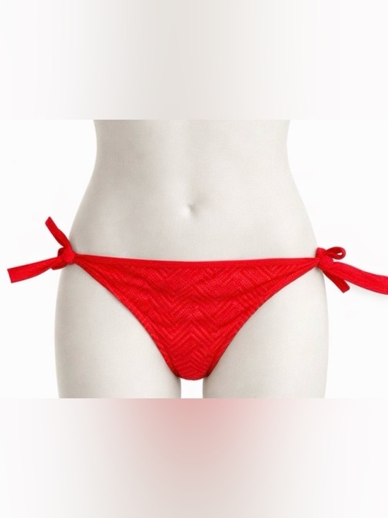 aerie Other - aerie Red Bikini Bottoms with Side Ties Size Medium